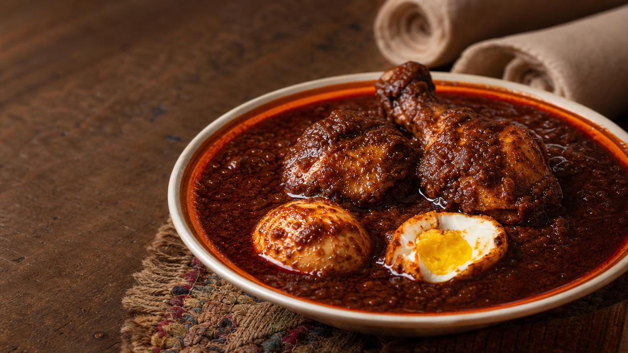 How to make spicy Ethiopian and Eritrean Chicken Stew (Doro Wat)