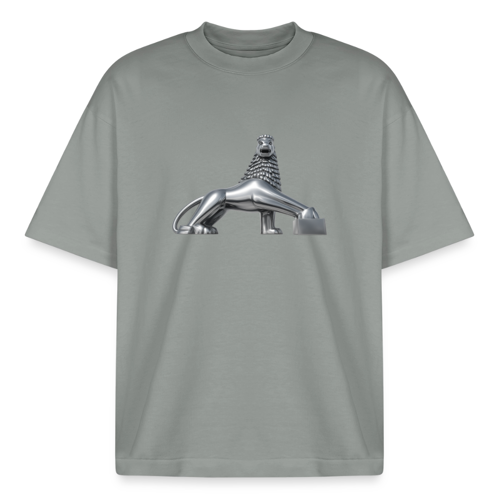 Boxy Heavyweight Unisex Organic T-Shirt by Stanley/Stella - misty grey