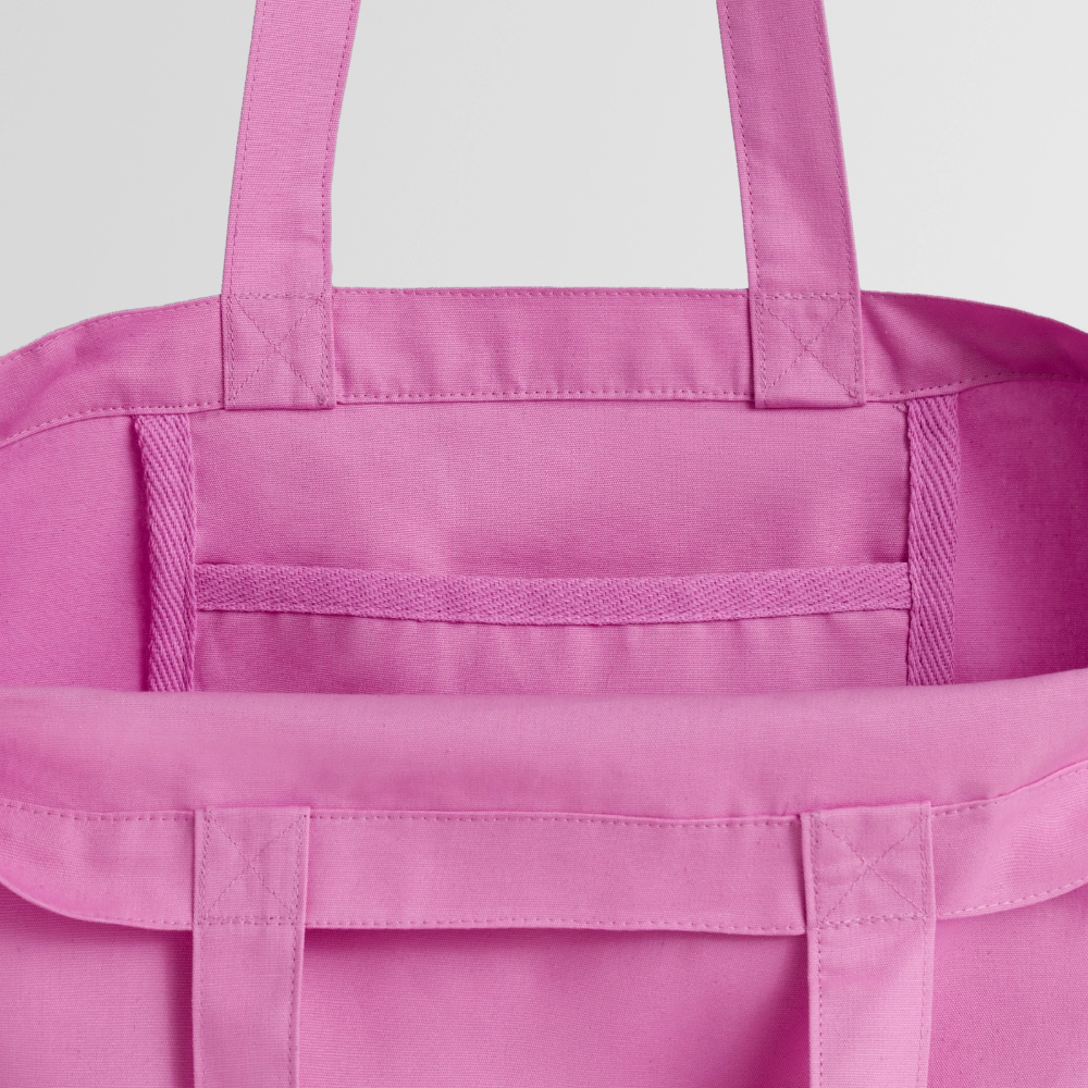 Midweight Recycled Tote Bag by Stanley/Stella - pink