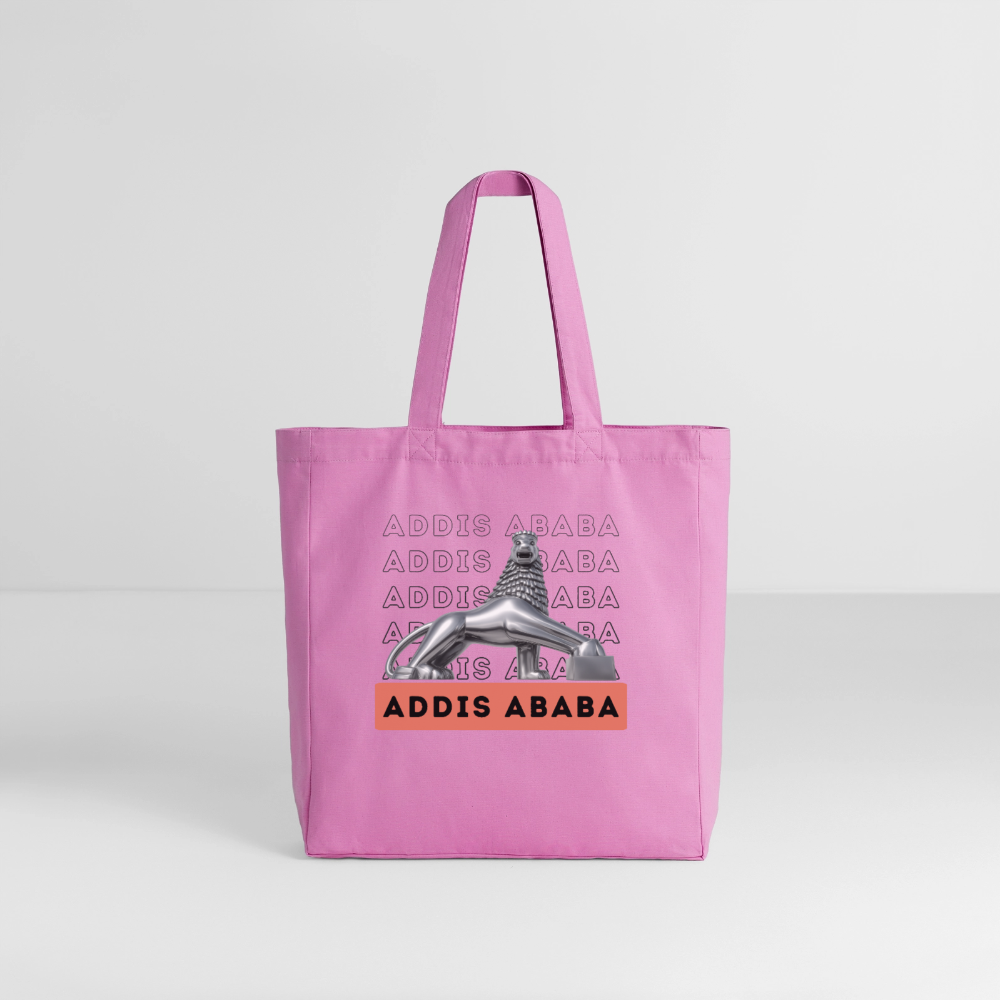 Midweight Recycled Tote Bag by Stanley/Stella - pink