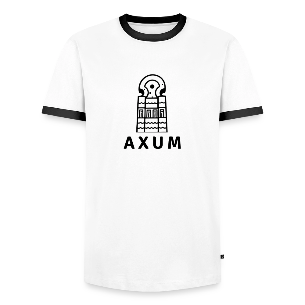 Men's Ringer Shirt - white/black