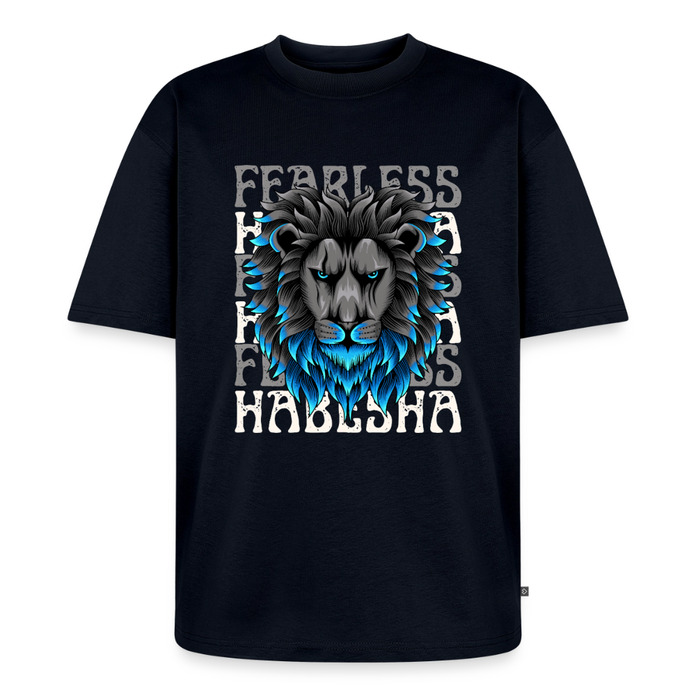 Unisex Premium Oversized Organic T-Shirt - navy