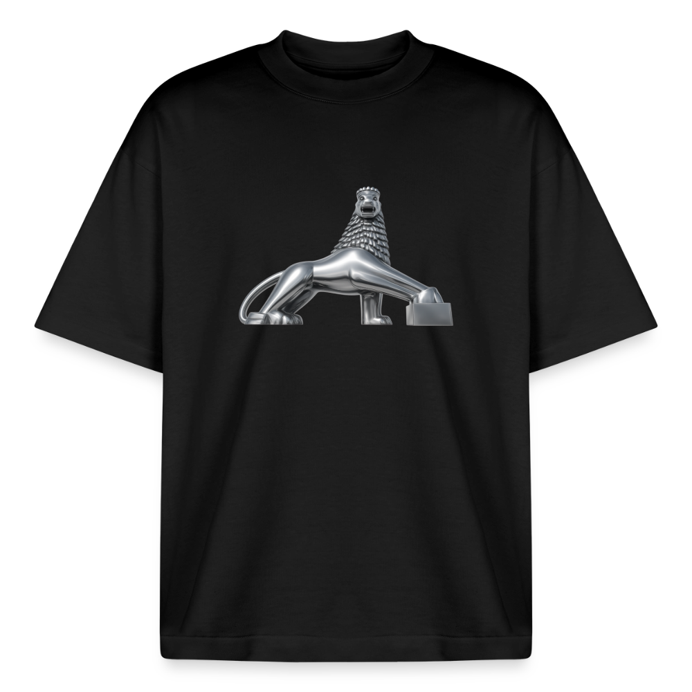 Boxy Heavyweight Unisex Organic T-Shirt by Stanley/Stella - black