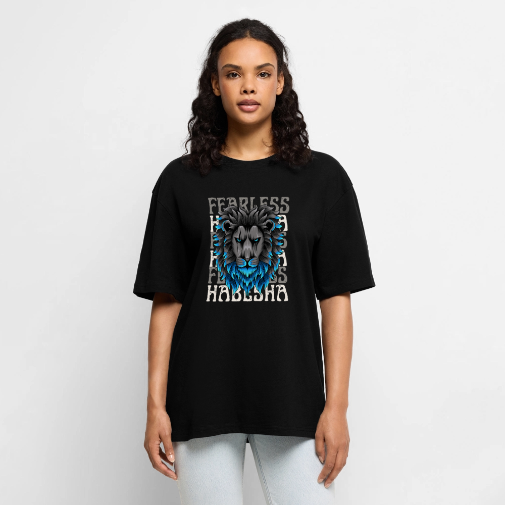 Unisex Premium Oversized Organic T-Shirt - black
